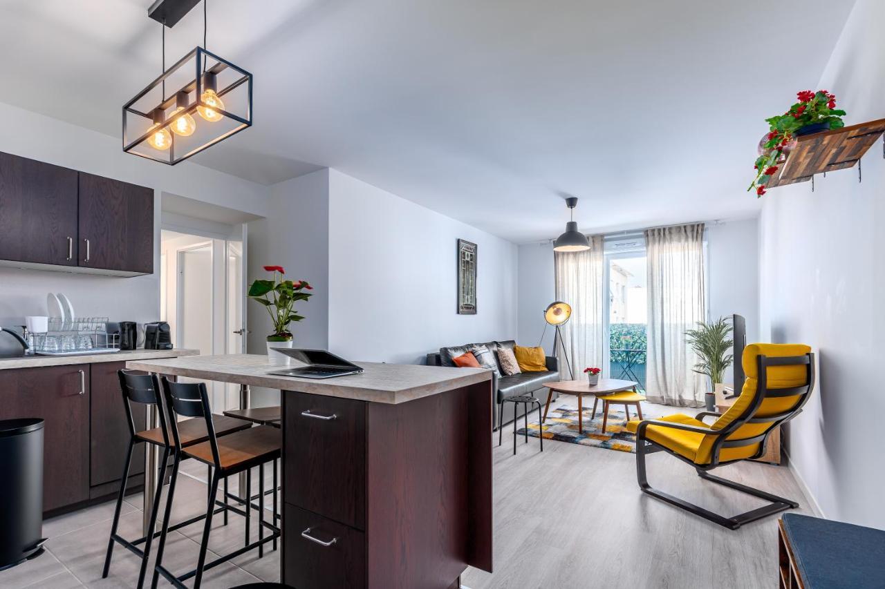 Appartement Lumineux De Standing Drancy Buitenkant foto